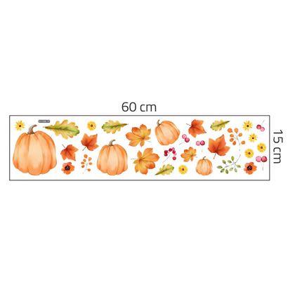 Obrázek z Přilnavé samolepky na okno - podzimní nálada