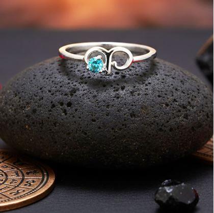 Obrázek z Nastavitelný prstýnek znamení - beran