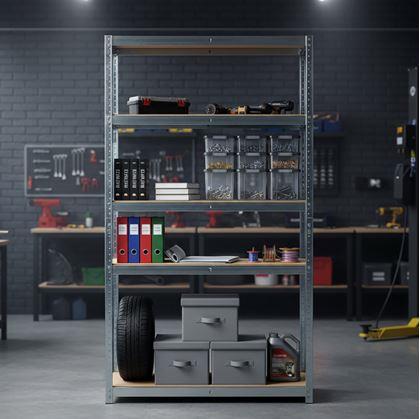 Obrázek z Kovový regál 5 polic