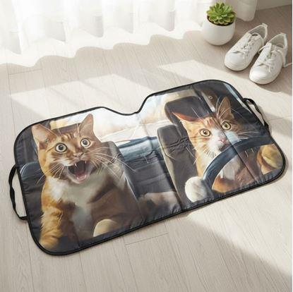 Obrázek Protisluneční clona do auta s přísavkami