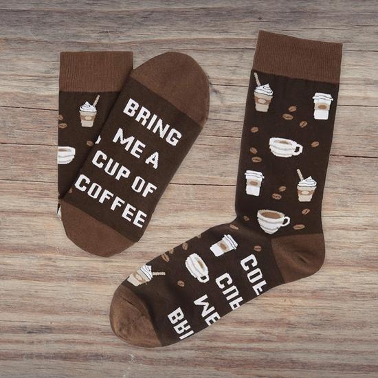 Obrázek z Ponožky - Přines mi kávu anglické