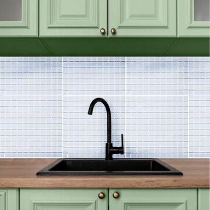 Obrázek Skleněná mozaika na mřížce 30 x 30 cm