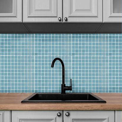 Obrázek Skleněná mozaika na mřížce 30 x 30 cm