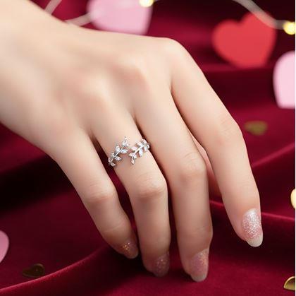 Obrázek z Elegantní prstýnek s nastavitelnou velikostí