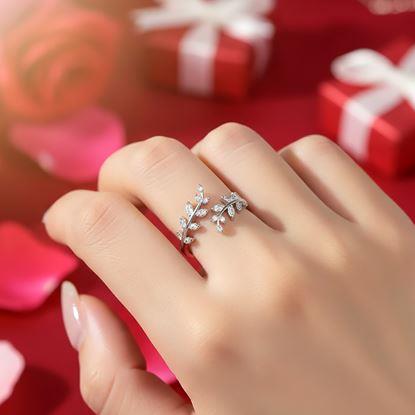 Obrázek Elegantní prstýnek s nastavitelnou velikostí