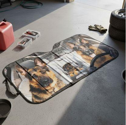 Obrázek Protisluneční clona do auta s přísavkami