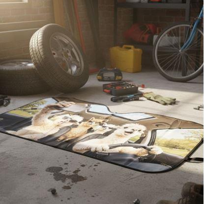 Obrázek Protisluneční clona do auta s přísavkami