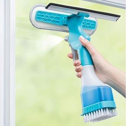 Obrázek z Stěrka na okno 3v1 s rozprašovačem