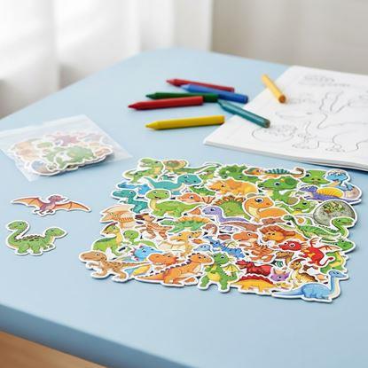 Obrázek Dětské samolepky - dinosauři