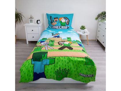 Obrázek z Dětské povlečení - Minecraft Mód Přežití