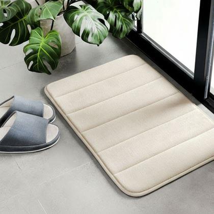 Obrázek z Protiskluzová koupelnová předložka 40 x 60 cm - béžová