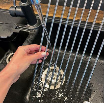 Obrázek z Skládací odkapávač na nádobí - 50,5 × 20 cm