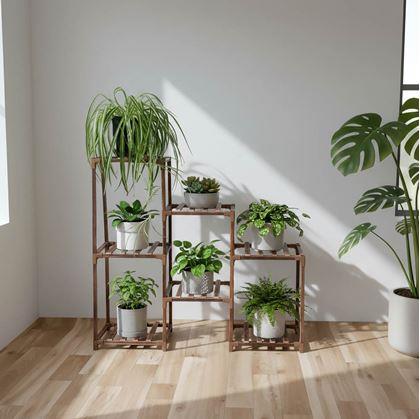 Obrázek z Dřevěný stojan na květiny