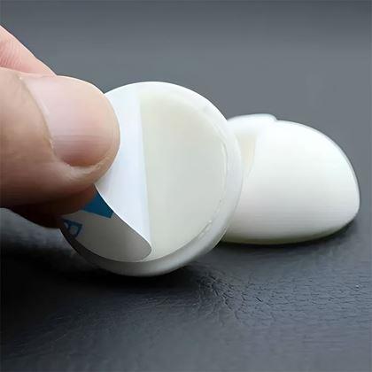 Obrázek z 5 ks Nalepovací držáky na kabely - bílý