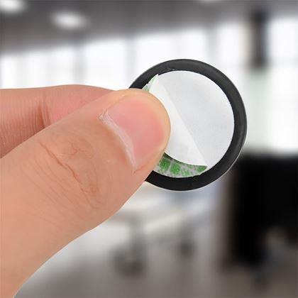 Obrázek z 5 ks Nalepovací držáky na kabely - černý