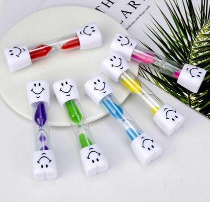 Obrázek z Přesýpací hodiny na čištění zubů - růžové