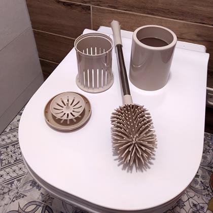 Obrázek z Rychleschnoucí WC štětka - béžová