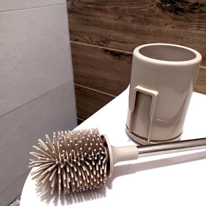 Obrázek z Rychleschnoucí WC štětka - béžová