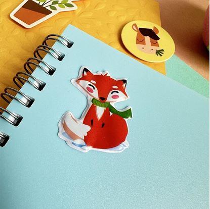 Obrázek Vypouklé samolepky se zvířátky