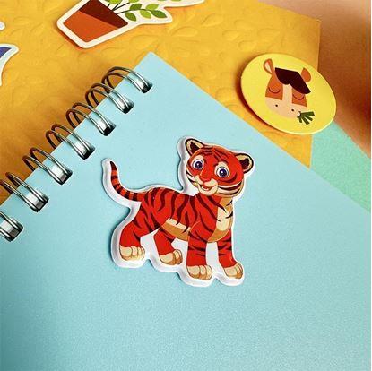 Obrázek Vypouklé samolepky se zvířátky