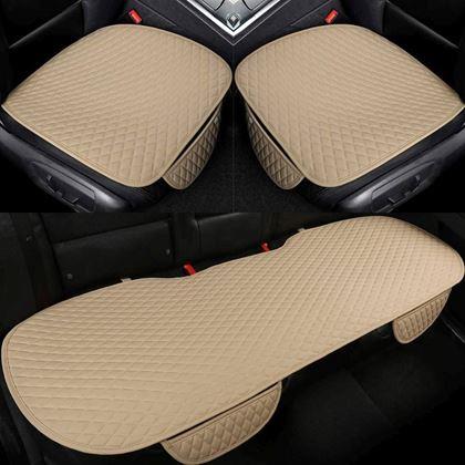 Obrázek z Sada podložek na sedadla - béžová