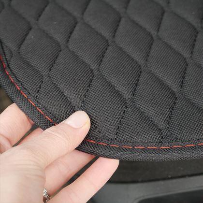 Obrázek z Sada podložek na sedadla - černá