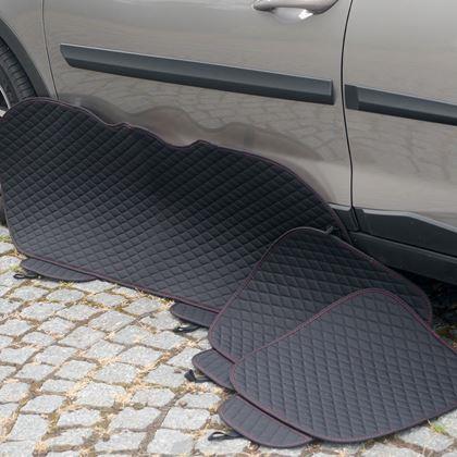 Obrázek z Sada podložek na sedadla - černá