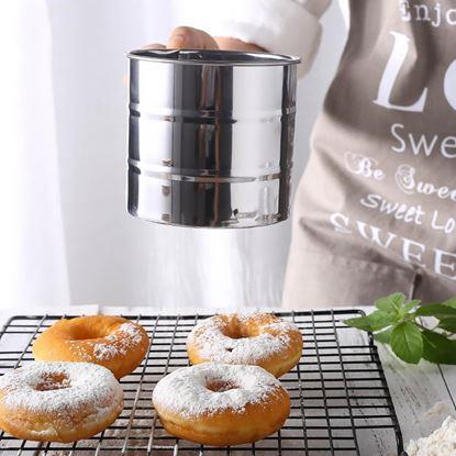 Obrázek Nerezové kuchyňské sítko s odměrkou