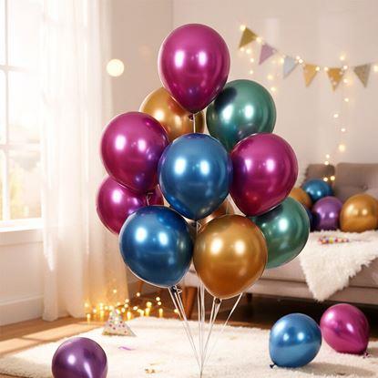 Obrázek Metalické balónky 50 ks