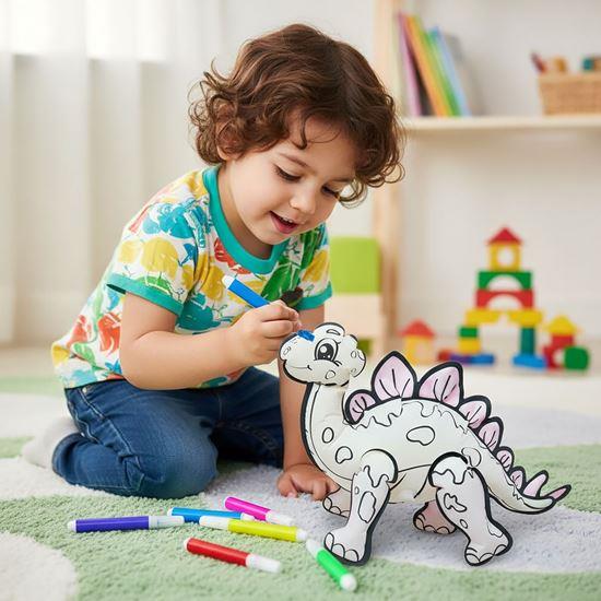 Obrázek z Nafukovací omalovánka - Stegosaurus