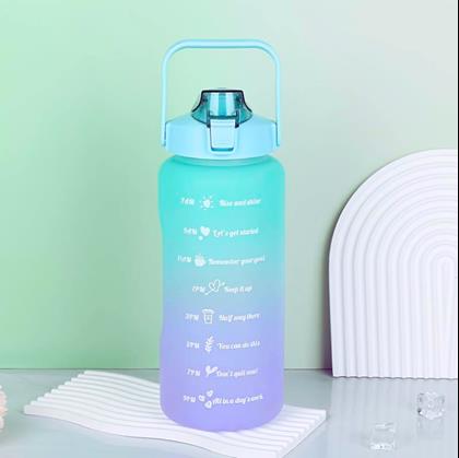 Obrázek z Láhev na vodu s motivačním textem 2 l