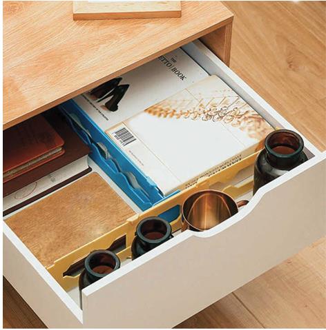 Obrázek z Nastavitelná přepážka do šuplíku