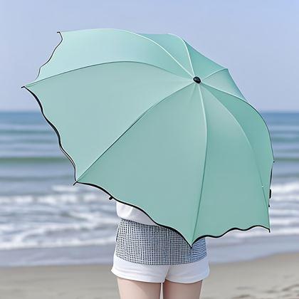 Obrázek z Magický deštník skládací - mentolový