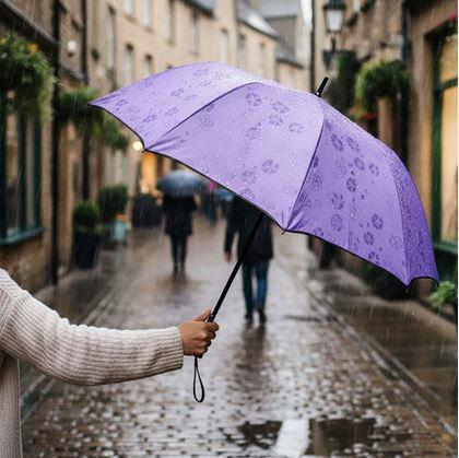 Obrázek z Magický deštník skládací - fialový