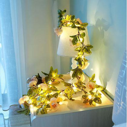 Obrázek z LED světelný řetěz 2 m - růže