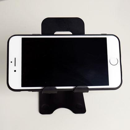 Obrázek z Kovový držák na mobil - černý