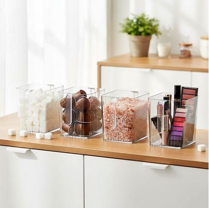 Obrázek z Průhledný organizér do lednice s  úchytkou