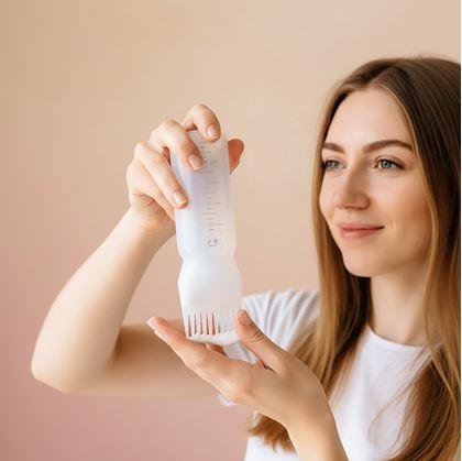 Obrázek z Aplikátor s hřebenem na barvení vlasů a vlasové masky