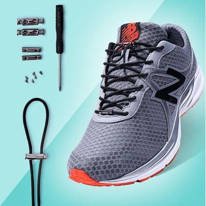 Obrázek z Rychlozavazovací tkaničky - bílé