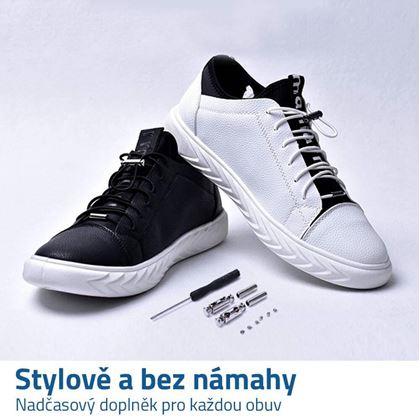 Obrázek z Rychlozavazovací tkaničky - bílé