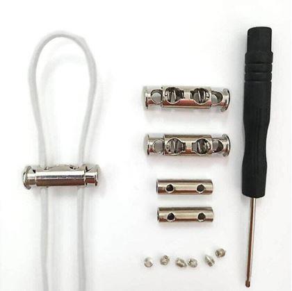 Obrázek z Rychlozavazovací tkaničky - bílé