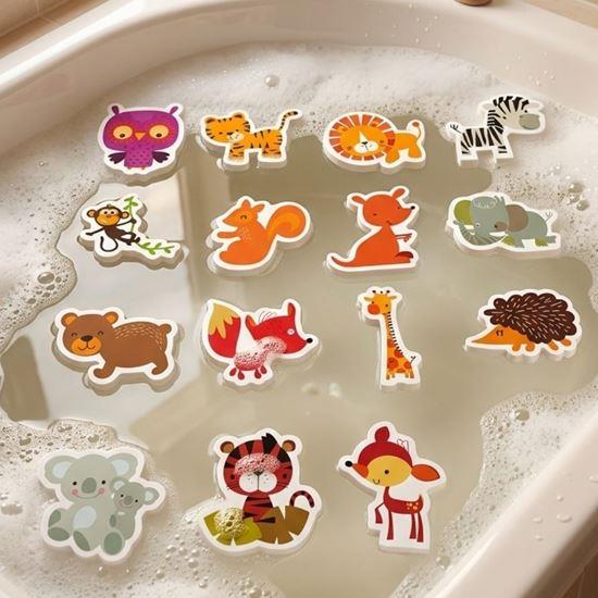 Obrázek z Pěnová zvířátka do vany 15 ks