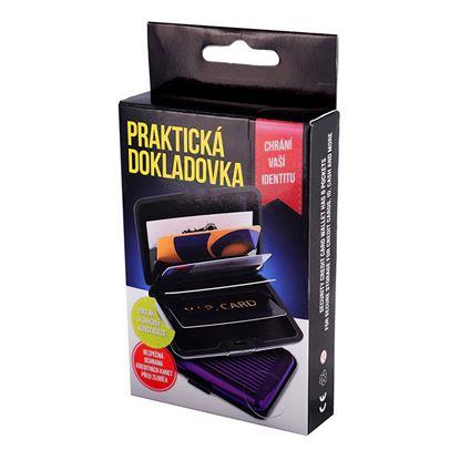 Obrázek Praktická dokladovka/kovové pouzdro na karty