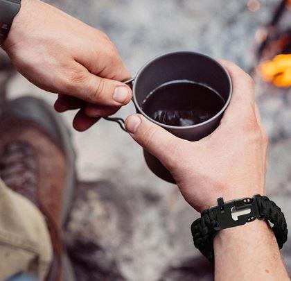 Obrázek z Náramek přežití - zelený