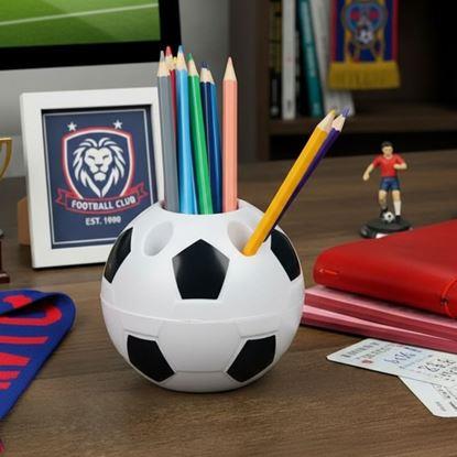Obrázek Držák na tužky - fotbalový míč