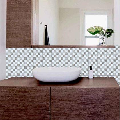 Obrázek z Samolepící obklady 6 ks - šedé