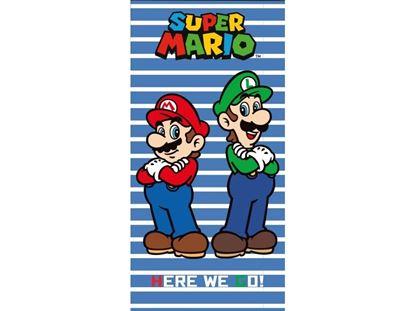 Obrázek Dětská osuška - Mario a Luigi
