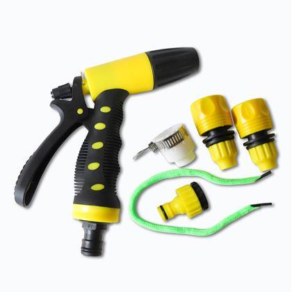 Obrázek z Spirálová zahradní hadice s pistolí 30 m