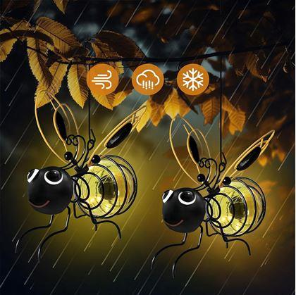 Obrázek z Zahradní dekorace solární včelka