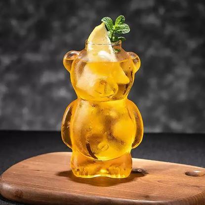 Obrázek Sklenice ve tvaru medvídka